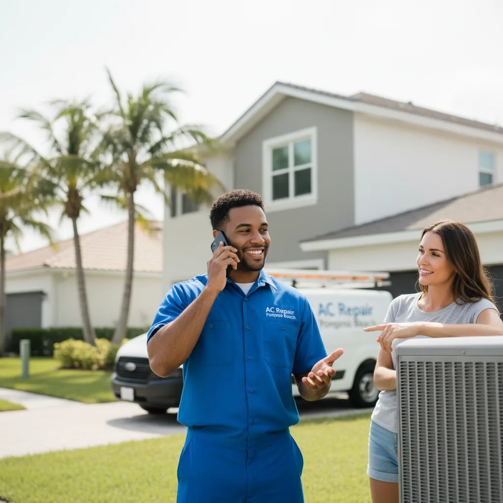 AC Repair Pompano Beach customer support in Castaic